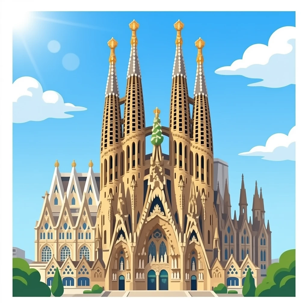 Sagrada familia emoji