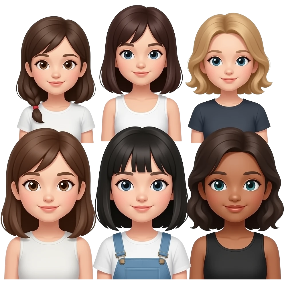 بنات ملط emoji