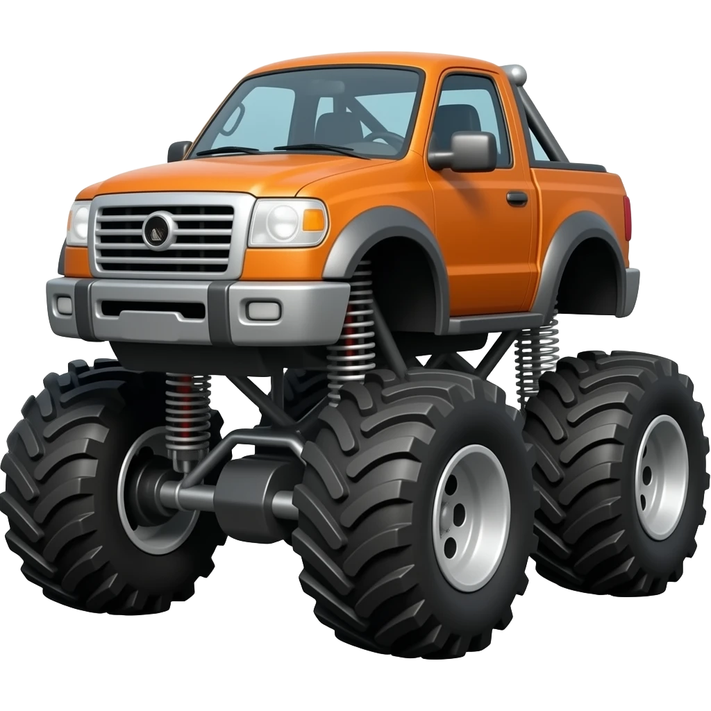 monster truck emoji