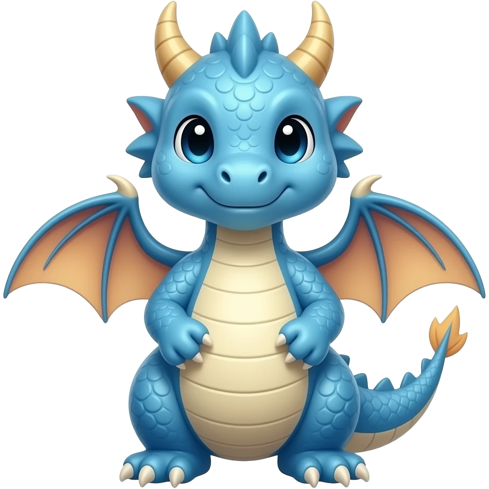 Baby blue dragon  pictures emoji