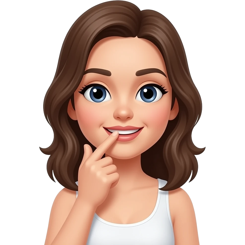 Woman masturbated emoji