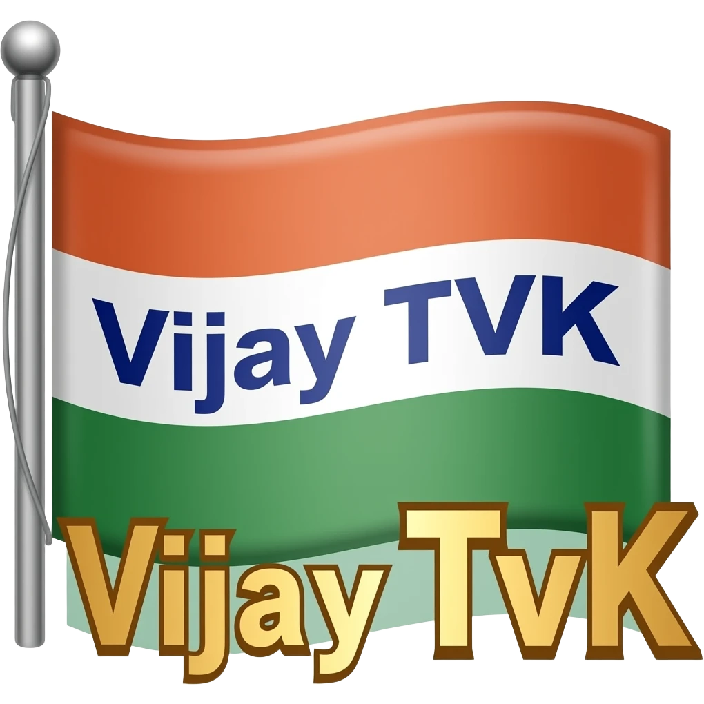 Vijay tvk flag emoji
