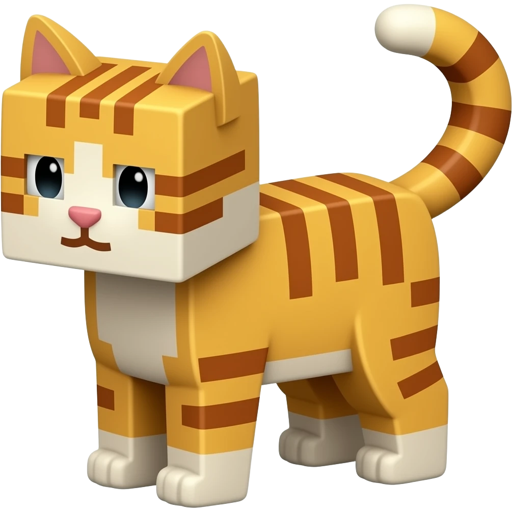 Minecraft cat emoji