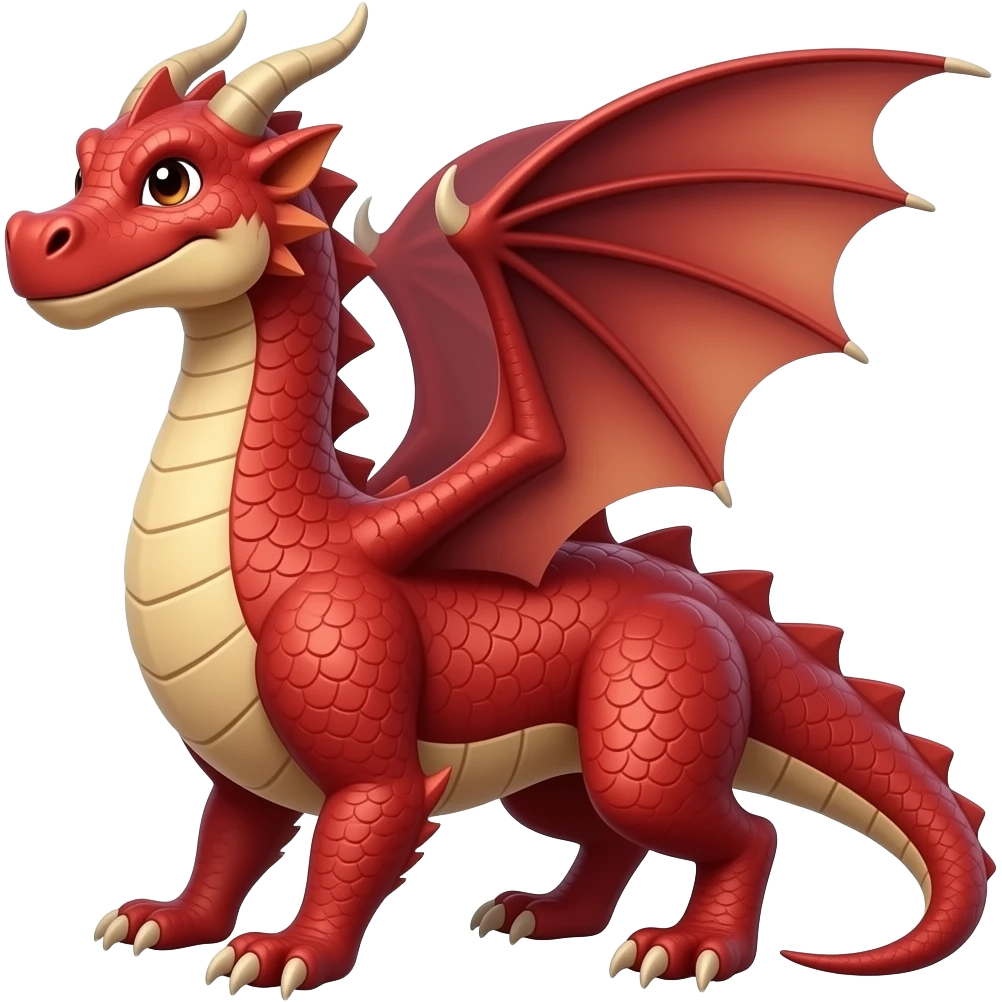 Red dragon emoji