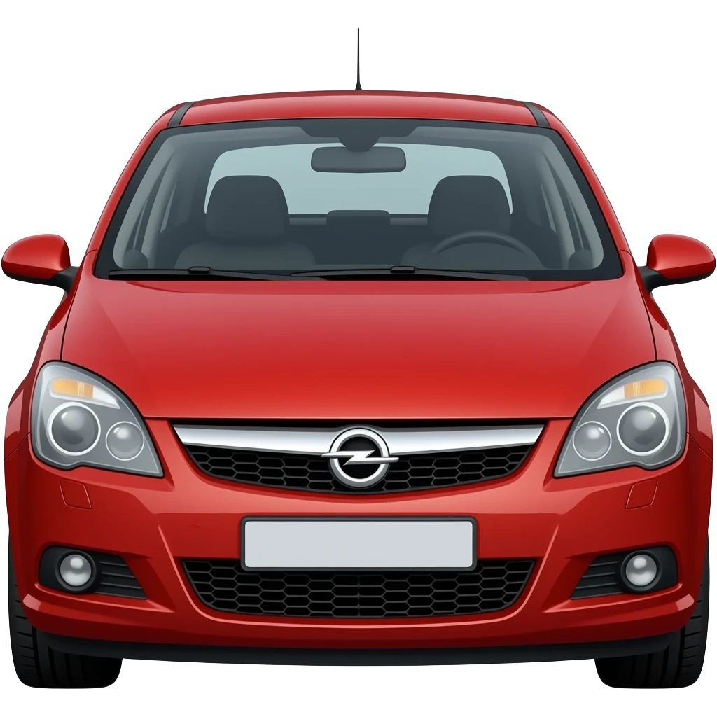 Red Opel astra H 2006 emoji