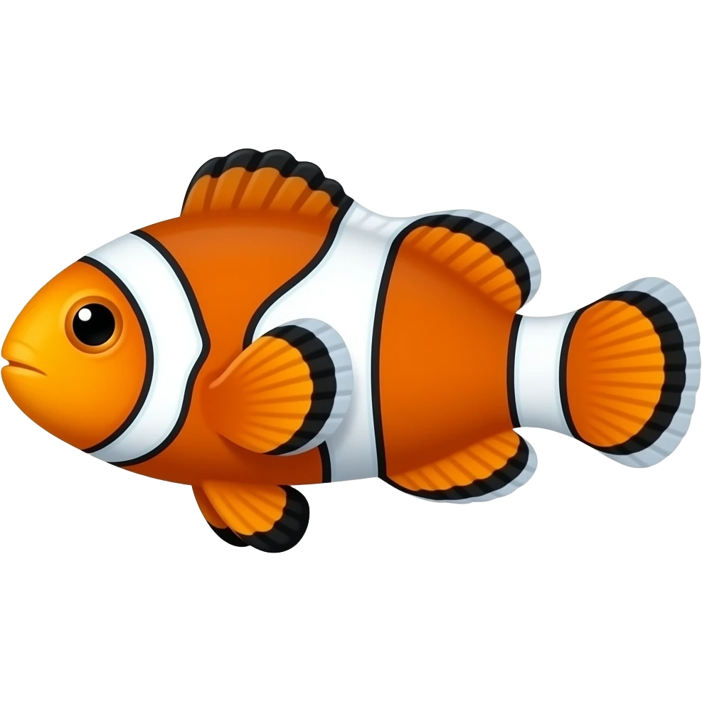 Clownfish emoji for Instagram emoji