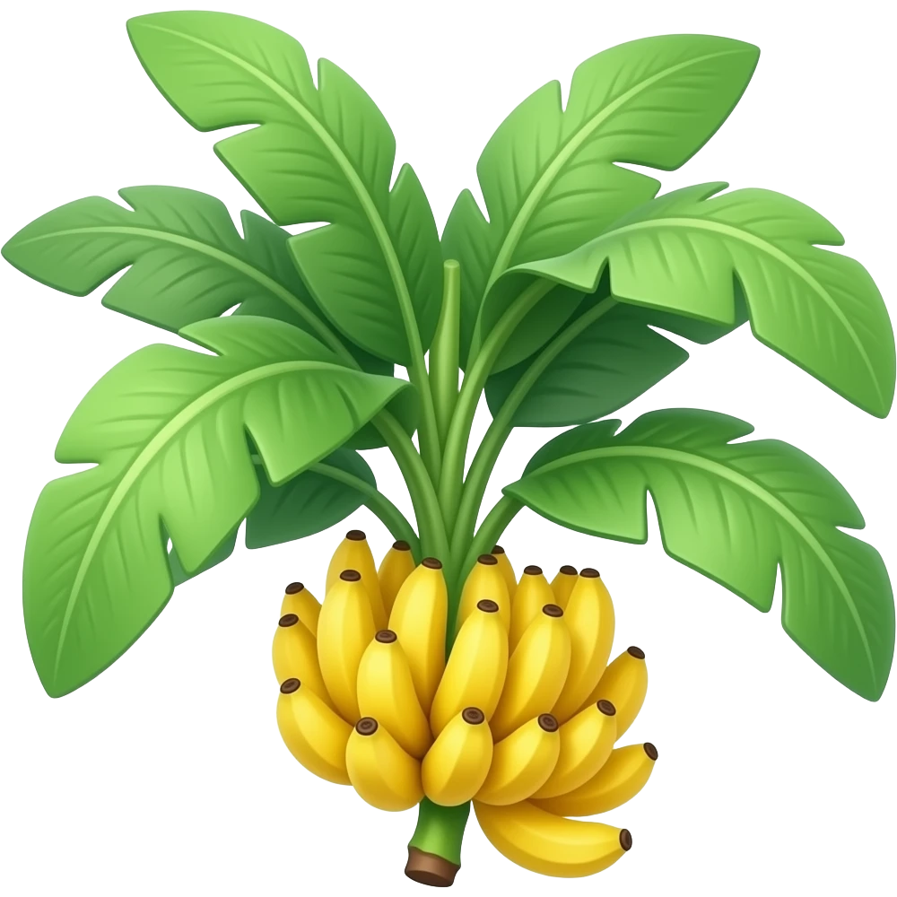 banana plant emoji