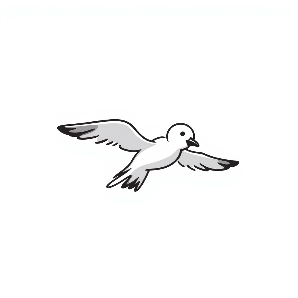 Seagull emoji