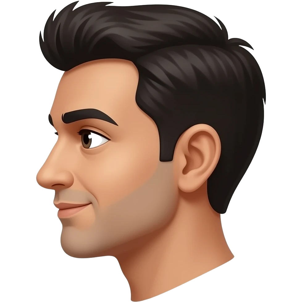 mohak, side view, no character emoji