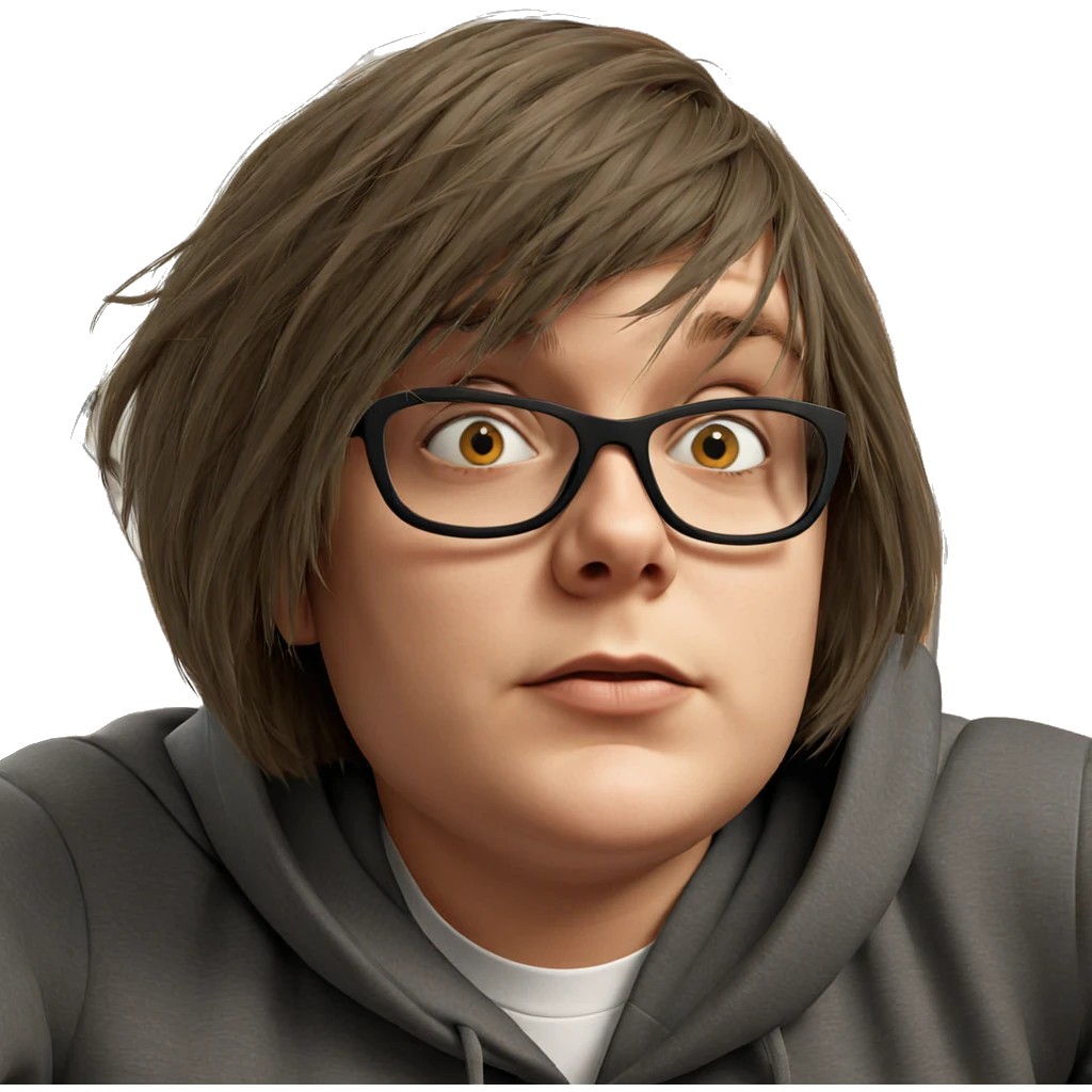 girl in grey hoodie emoji