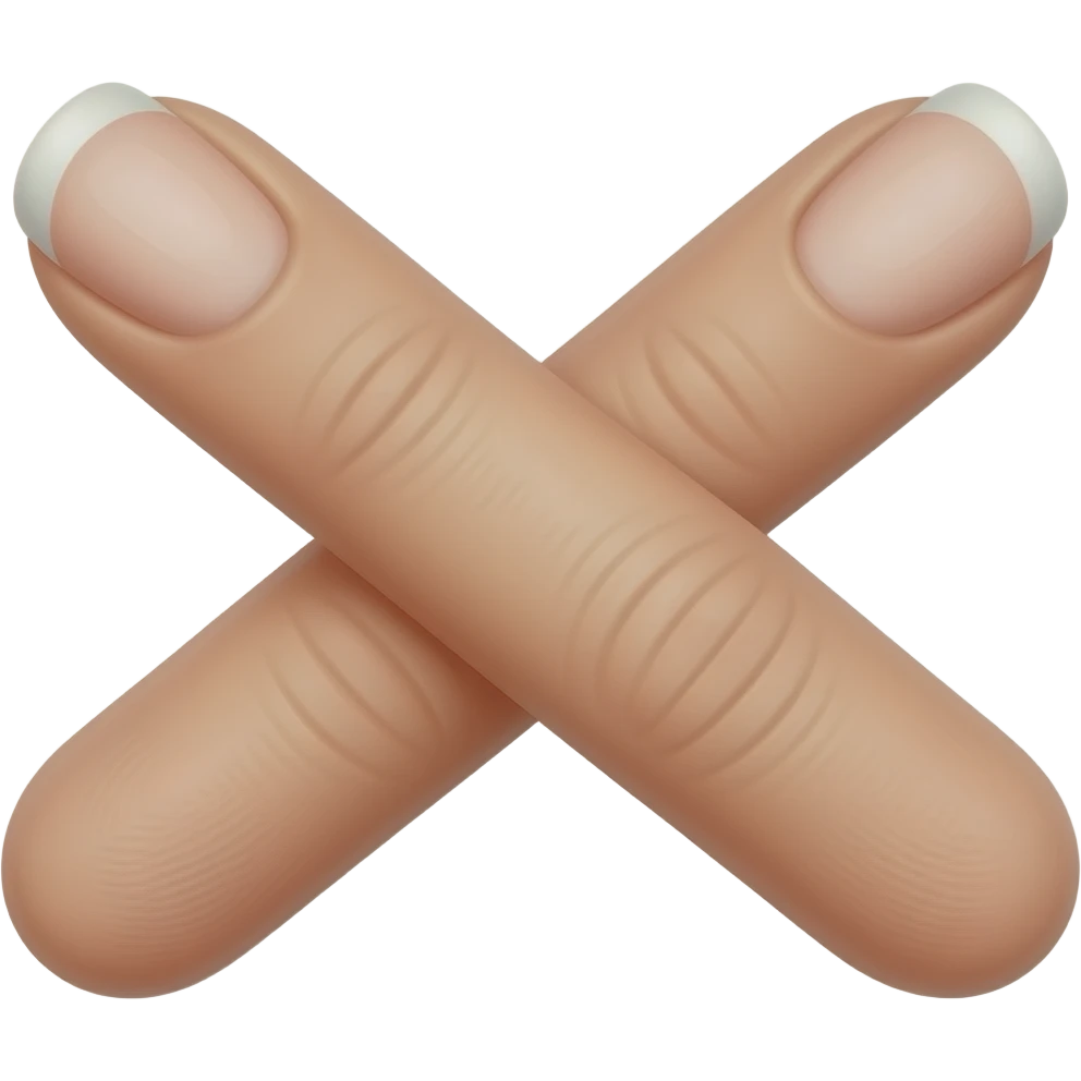 Pinky finger to pinky finger twist as in bonded for life emoji