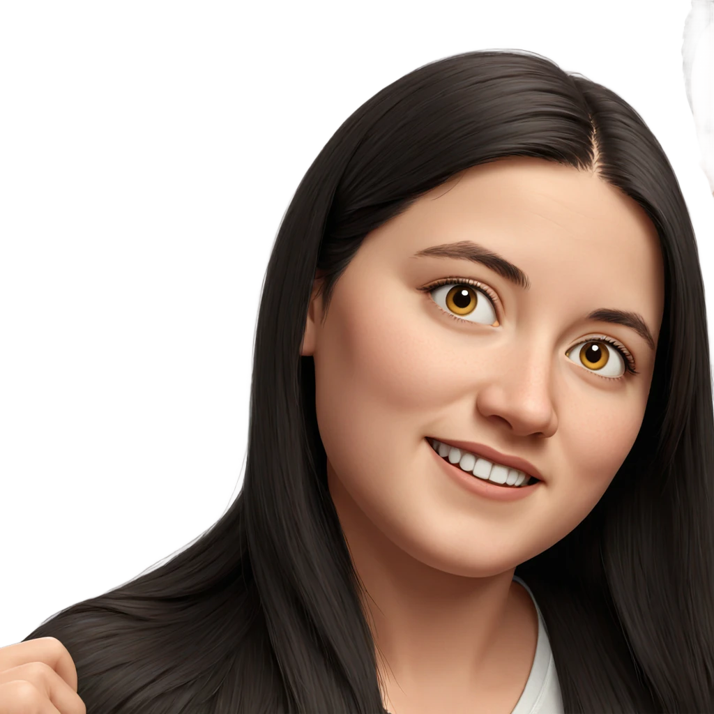 realistic portrait of girl and boy emoji