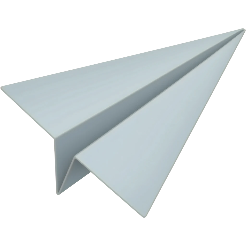 paper airplane emoji