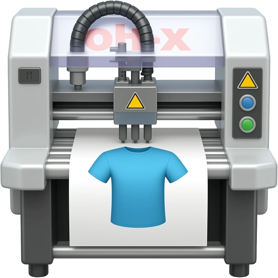 create custom t-shirt printing machinne emoji