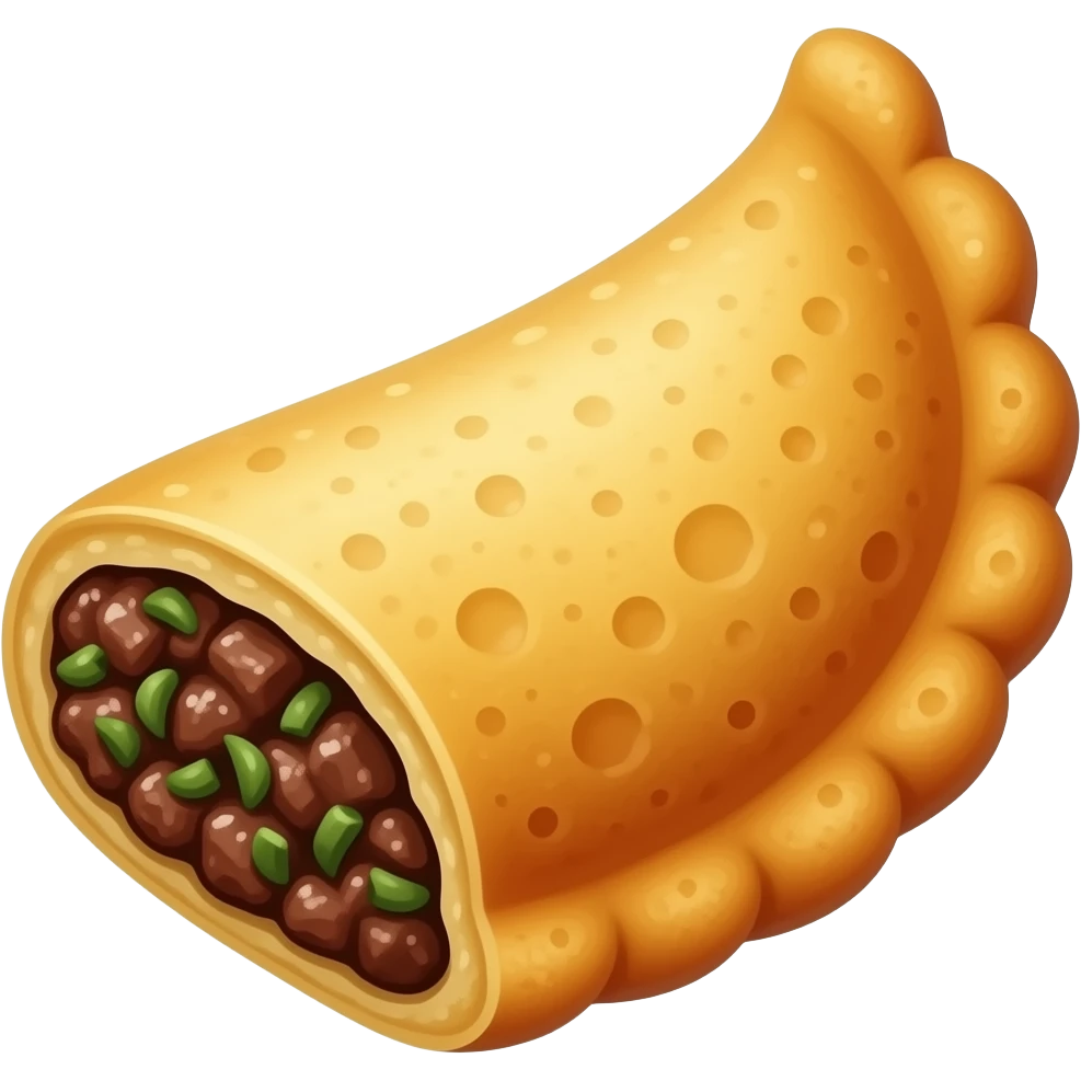 Empanada venezolana emoji
