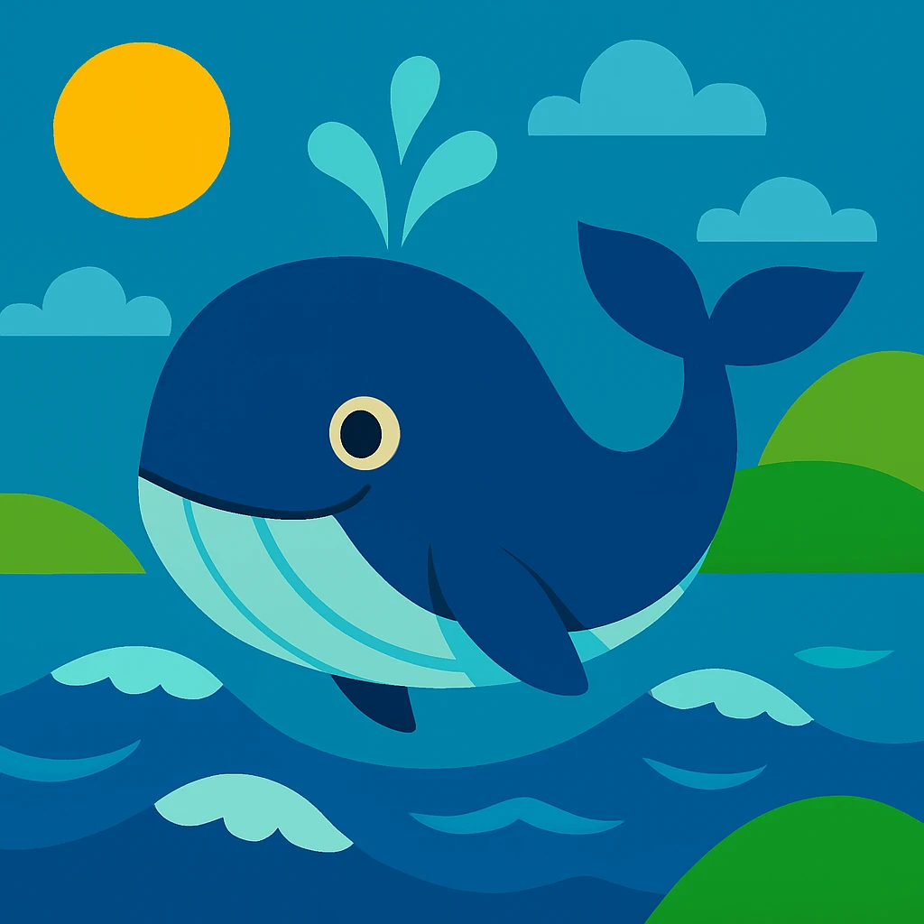 Whale emoji