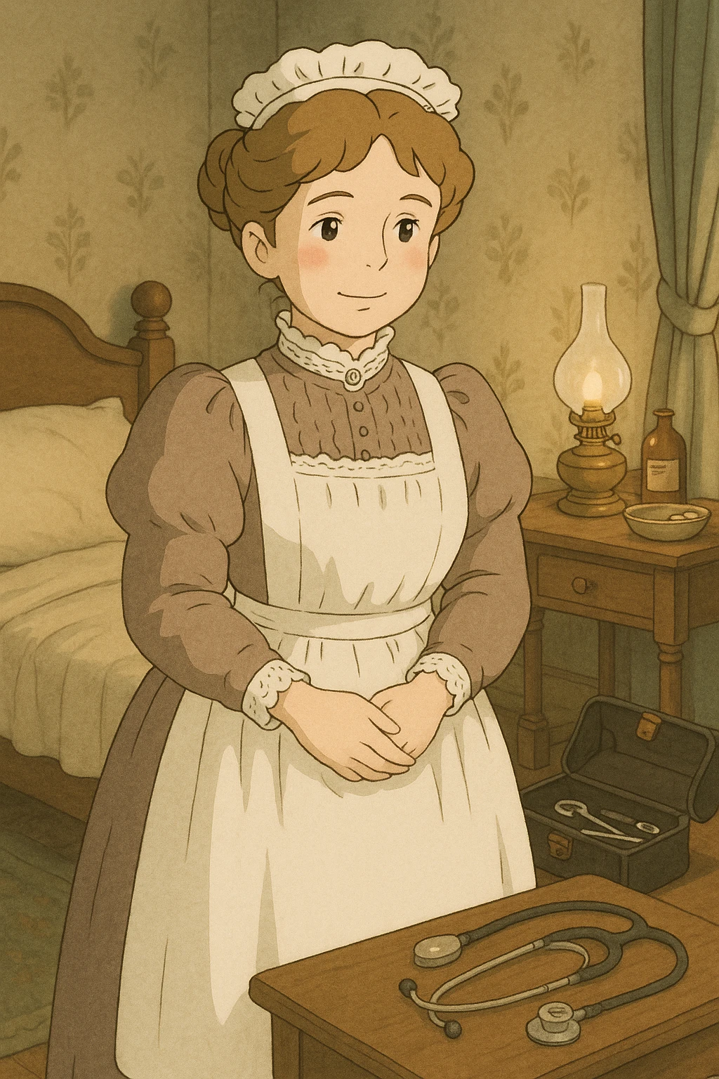 victorian midwife emoji