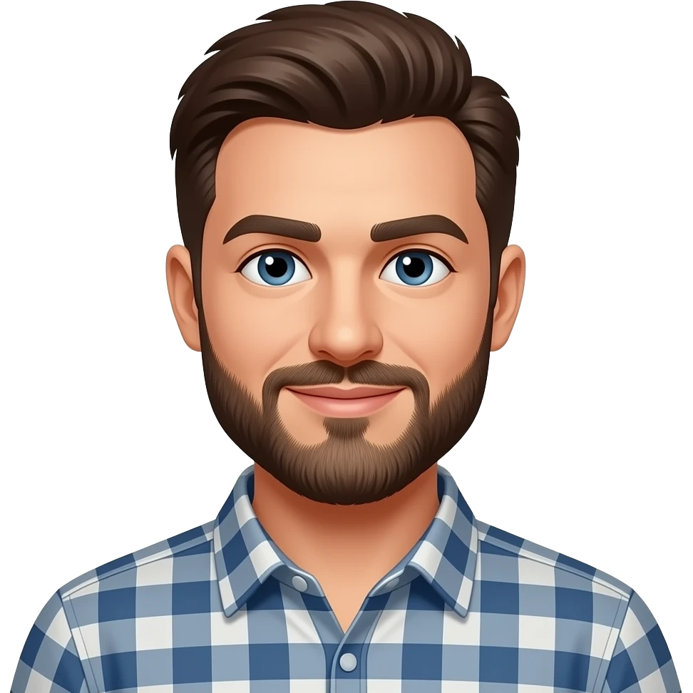 Kaşı birleşik adam ve nah yapsın sakalı olsun emoji