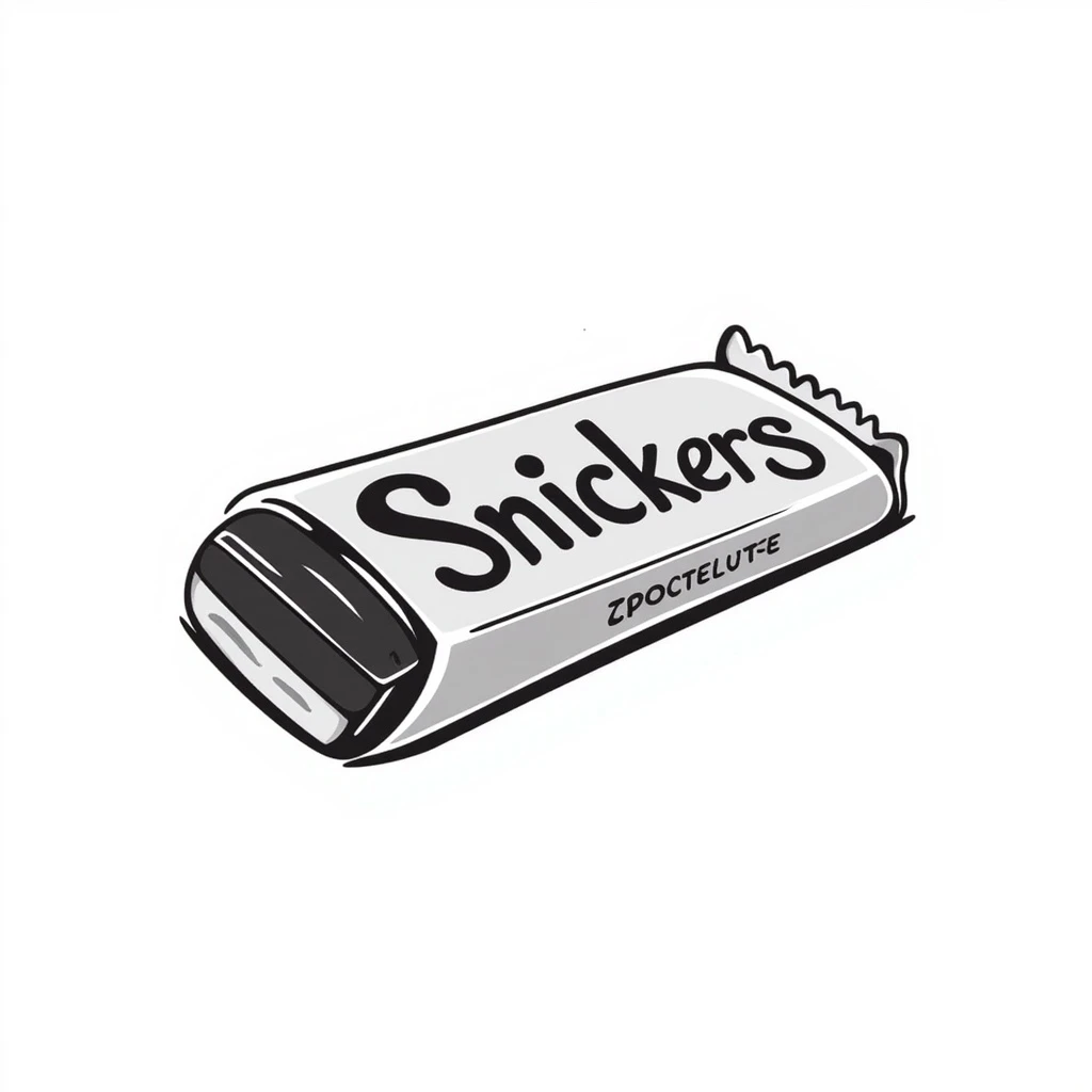 Snickers bar emoji