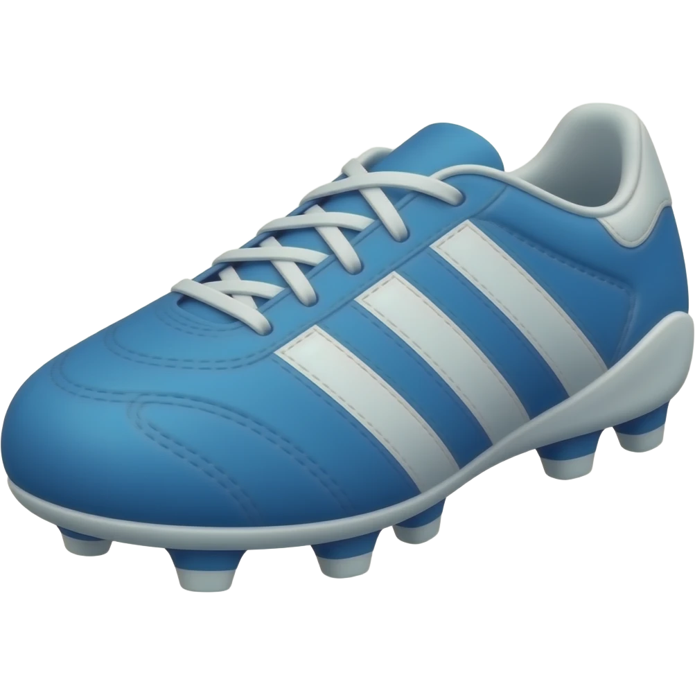 adidas blue soccer cleats emoji