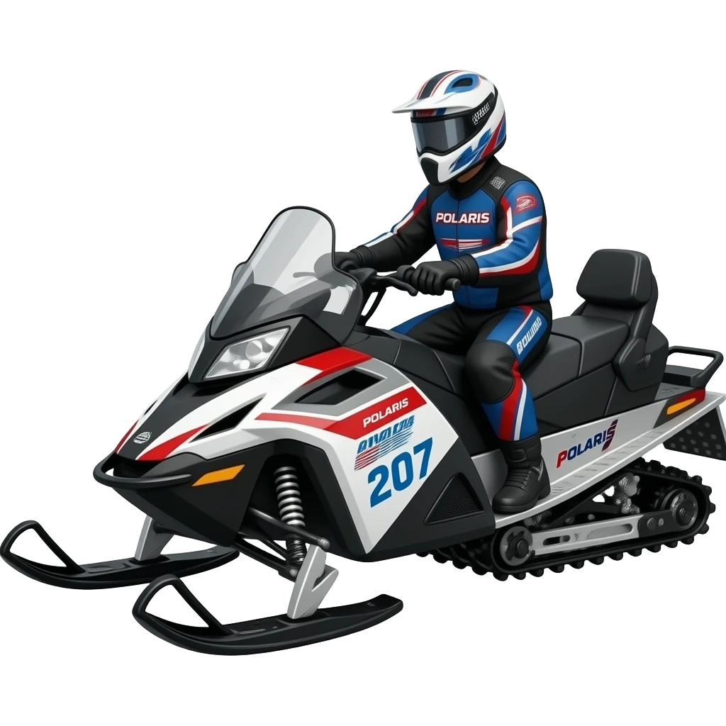 Un racer polaris emoji