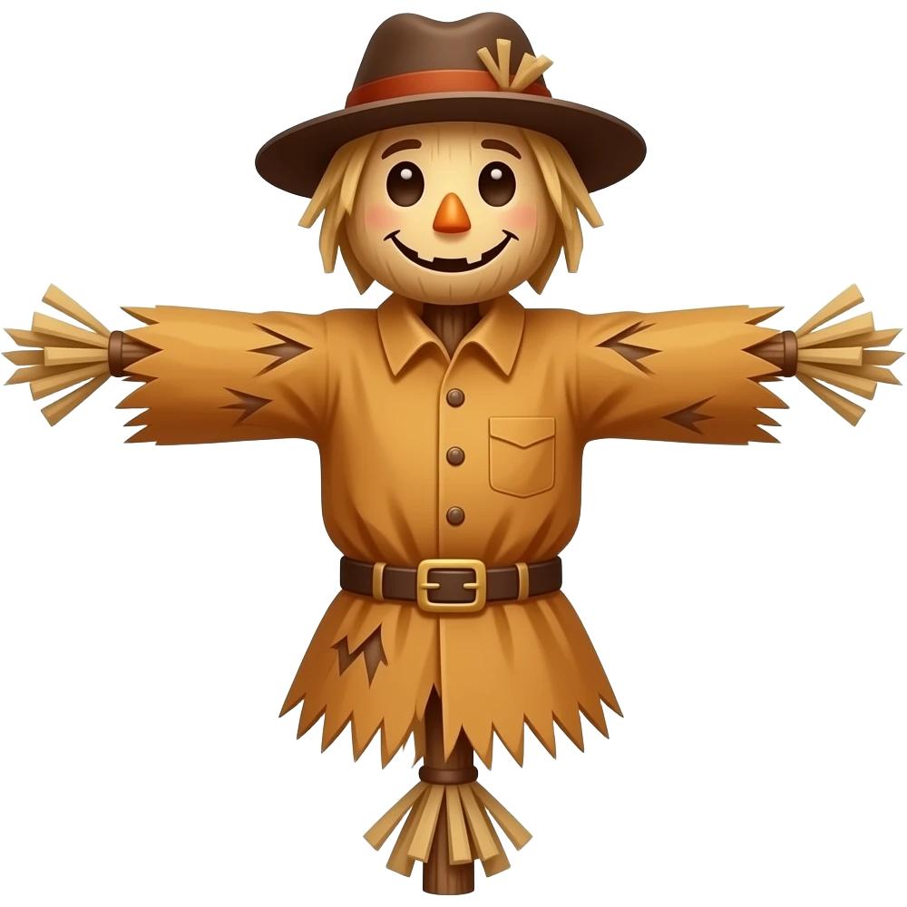scarecrow emoji