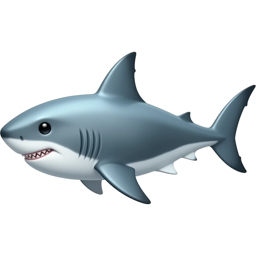 hungry shark emoji