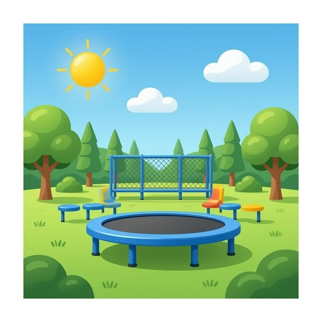 Trampoline park emoji