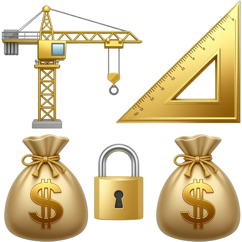 فلل مستقلة بالكامل
🏗 
🌿 
🔒 
📐 
💰 
🏠
I need those emojis to be gold framed luxurrious elegant and sleek for a design luxury poster emoji