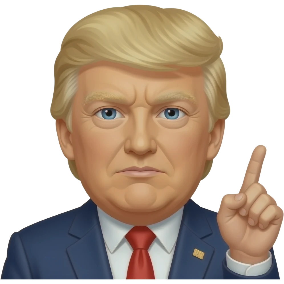 Donald trumps feet nails emoji