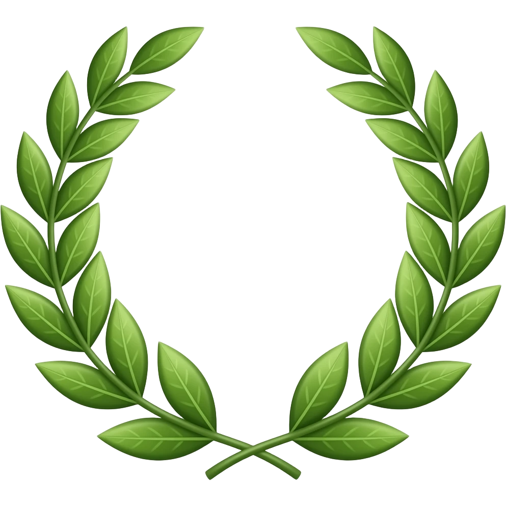 laurel wreath emoji