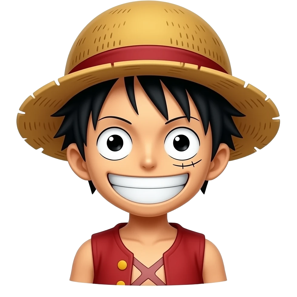 Luffy emoji