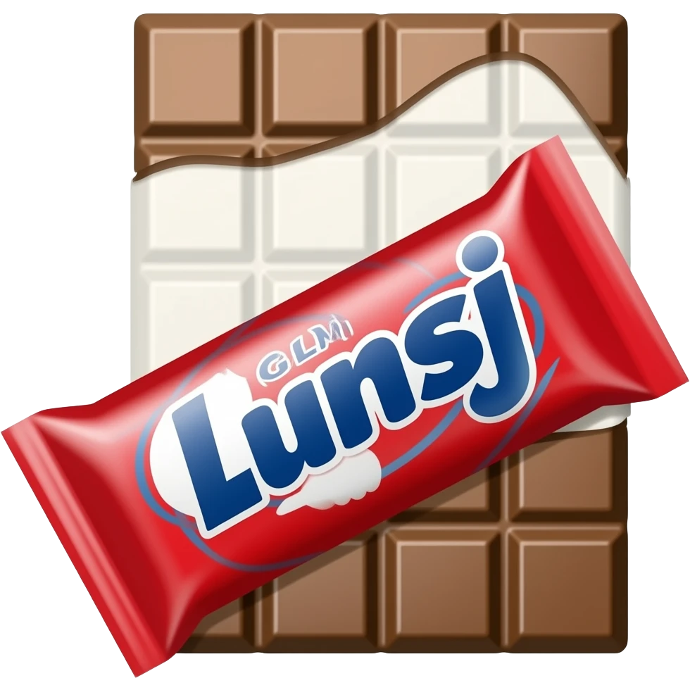 KvikkLunsj-sjokolade-bar emoji