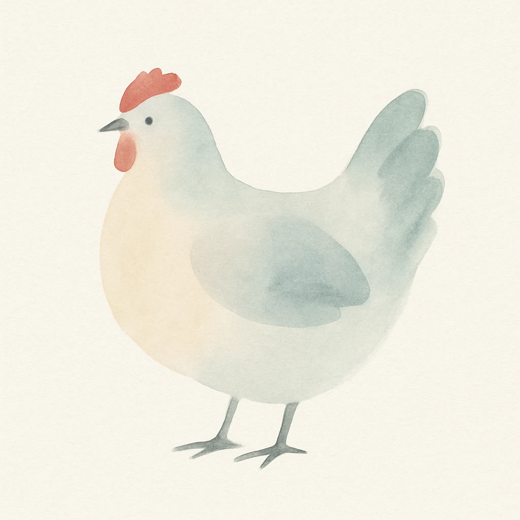 chicken emoji