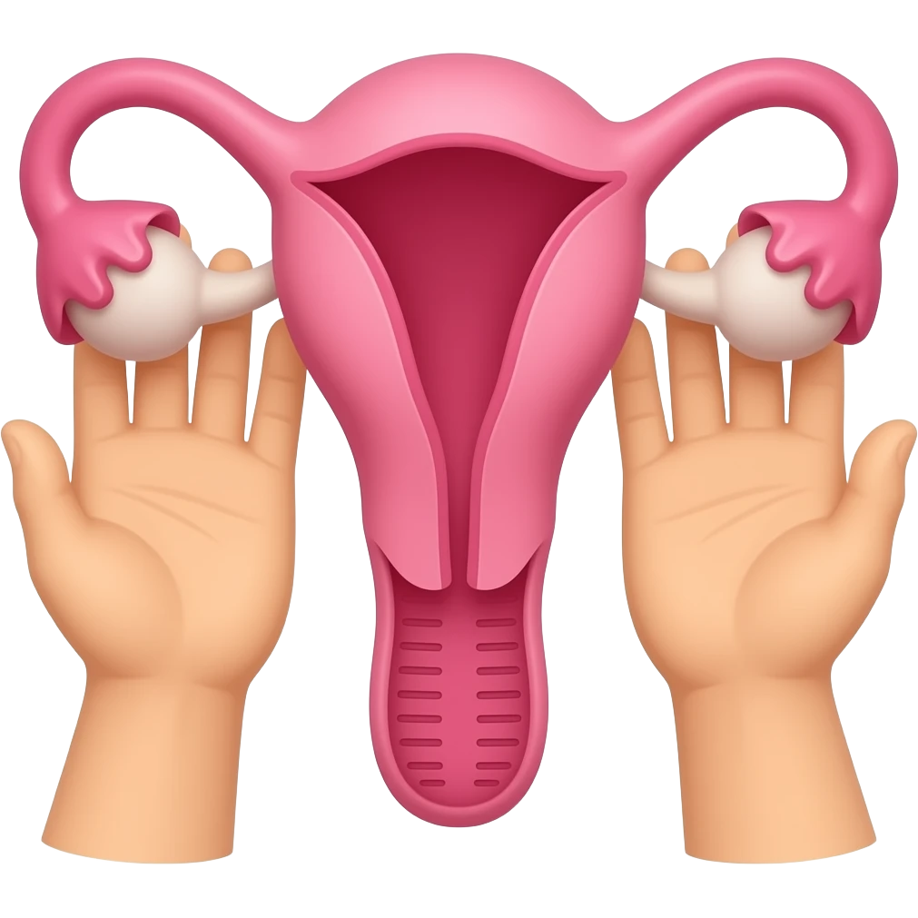 Vagina con le mani emoji