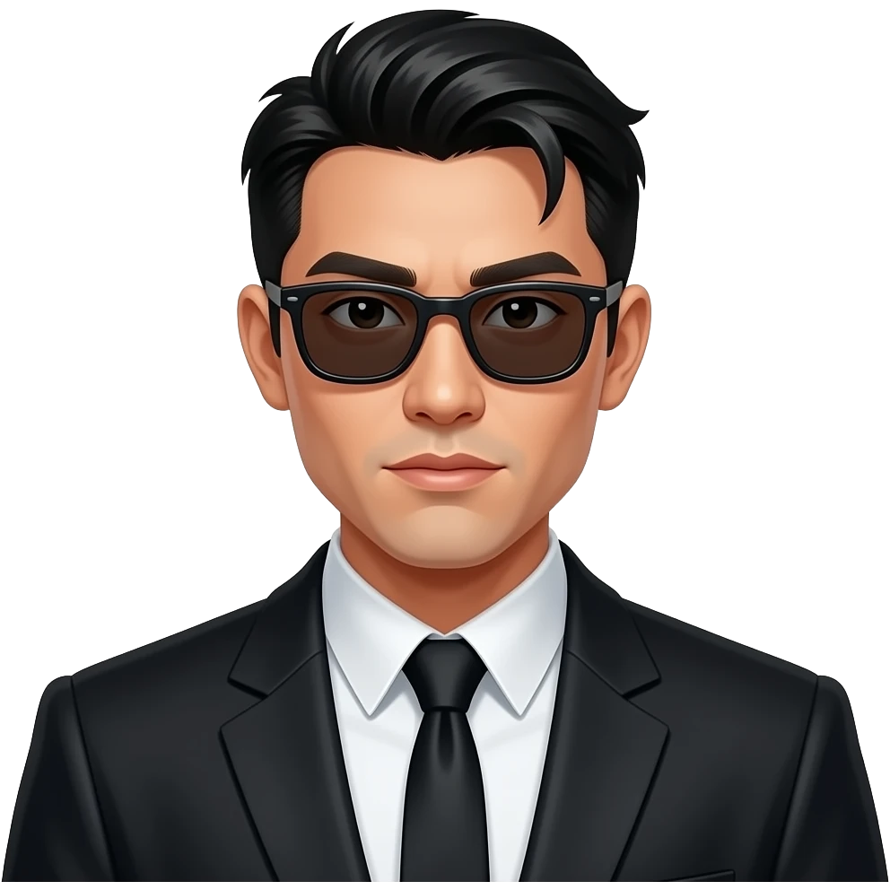 Asian Young Mafia Men emoji