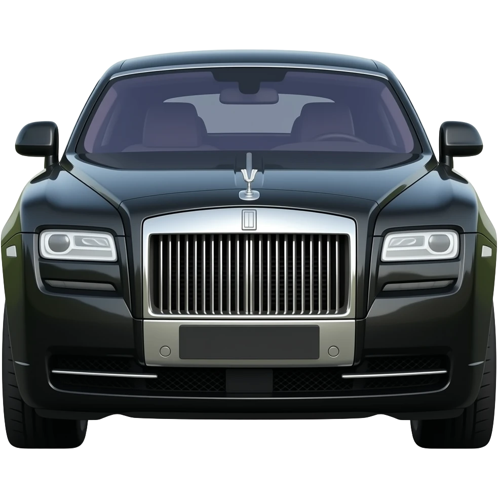 Black limousine emoji