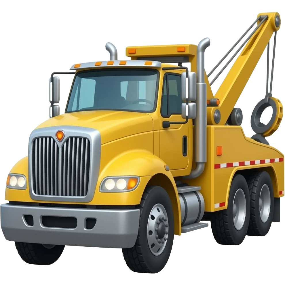 Heavy Duty Tow Truck emoji