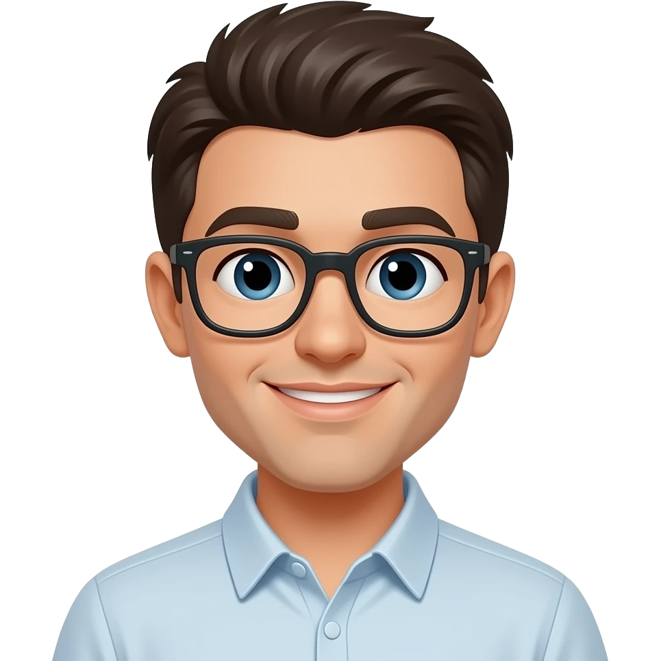 создай эмодзи который учится emoji