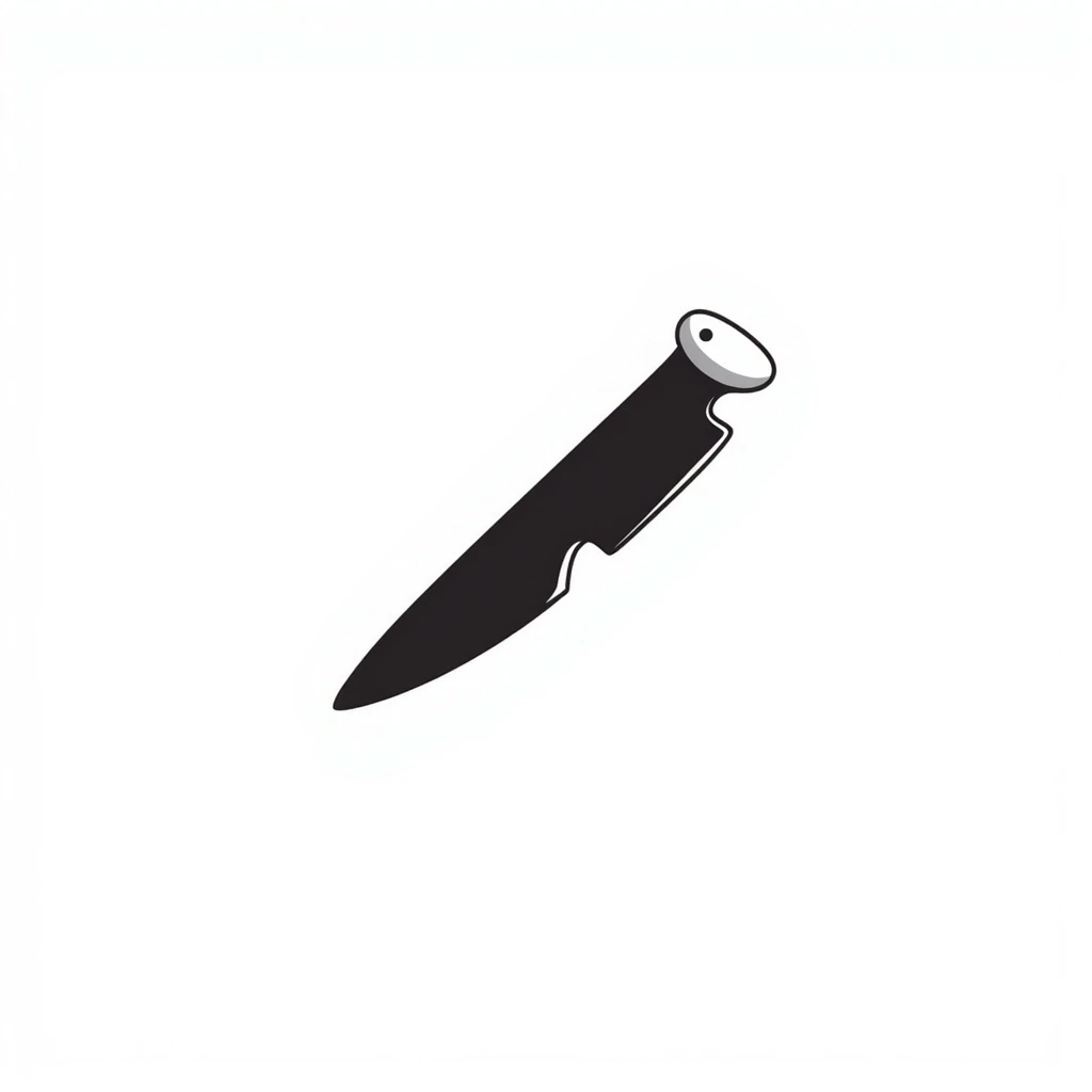 simple knife emoji