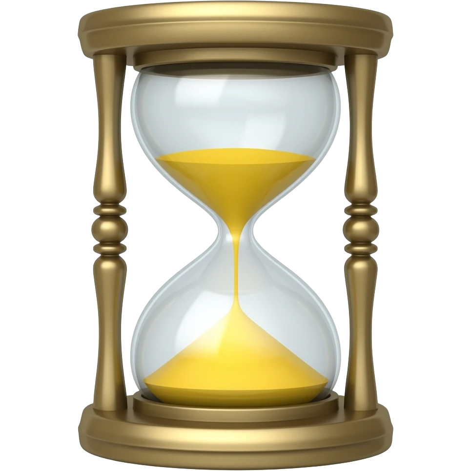 hourglass emoji
