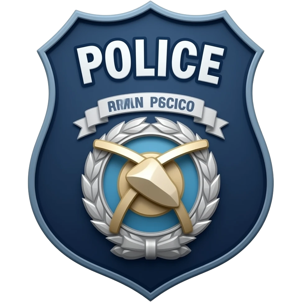 police rank insignia emoji