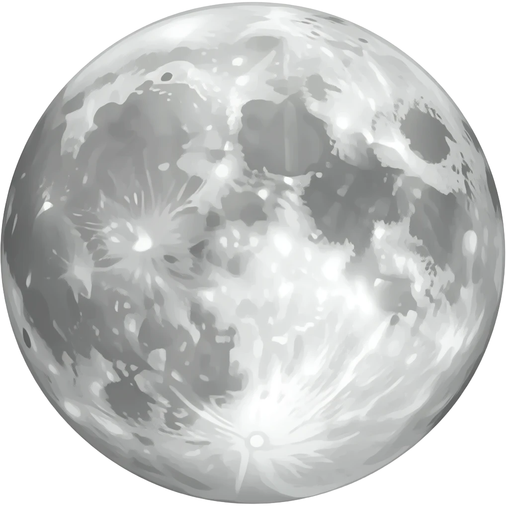 Moon like emoji
