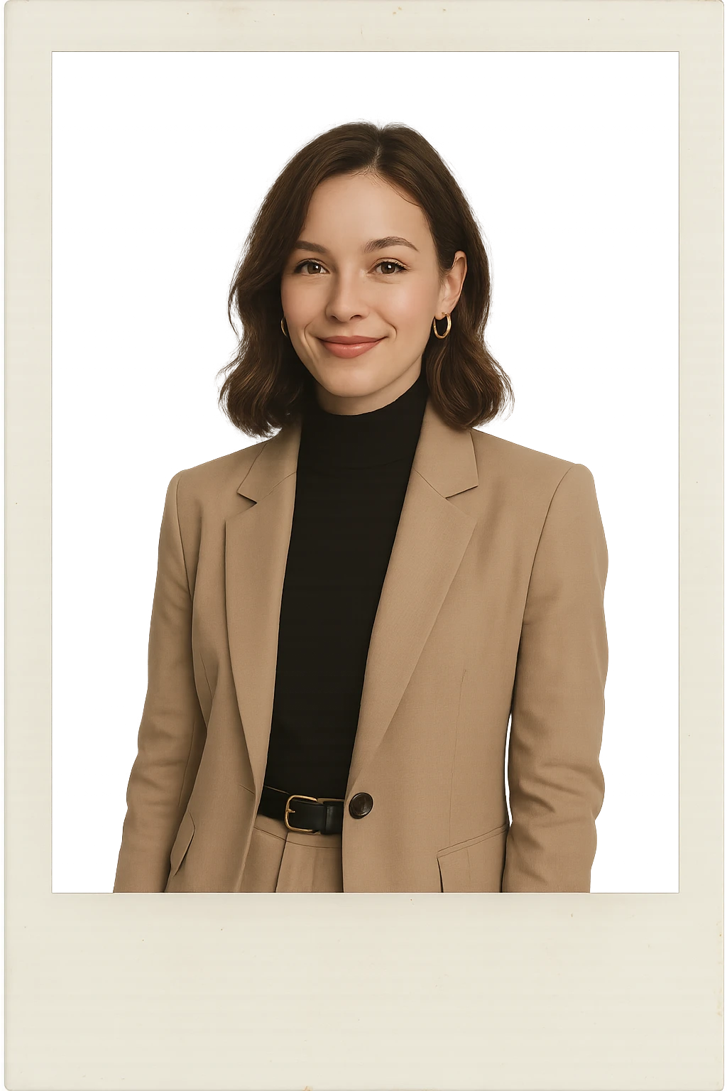 foto polaroid di una donna emoji