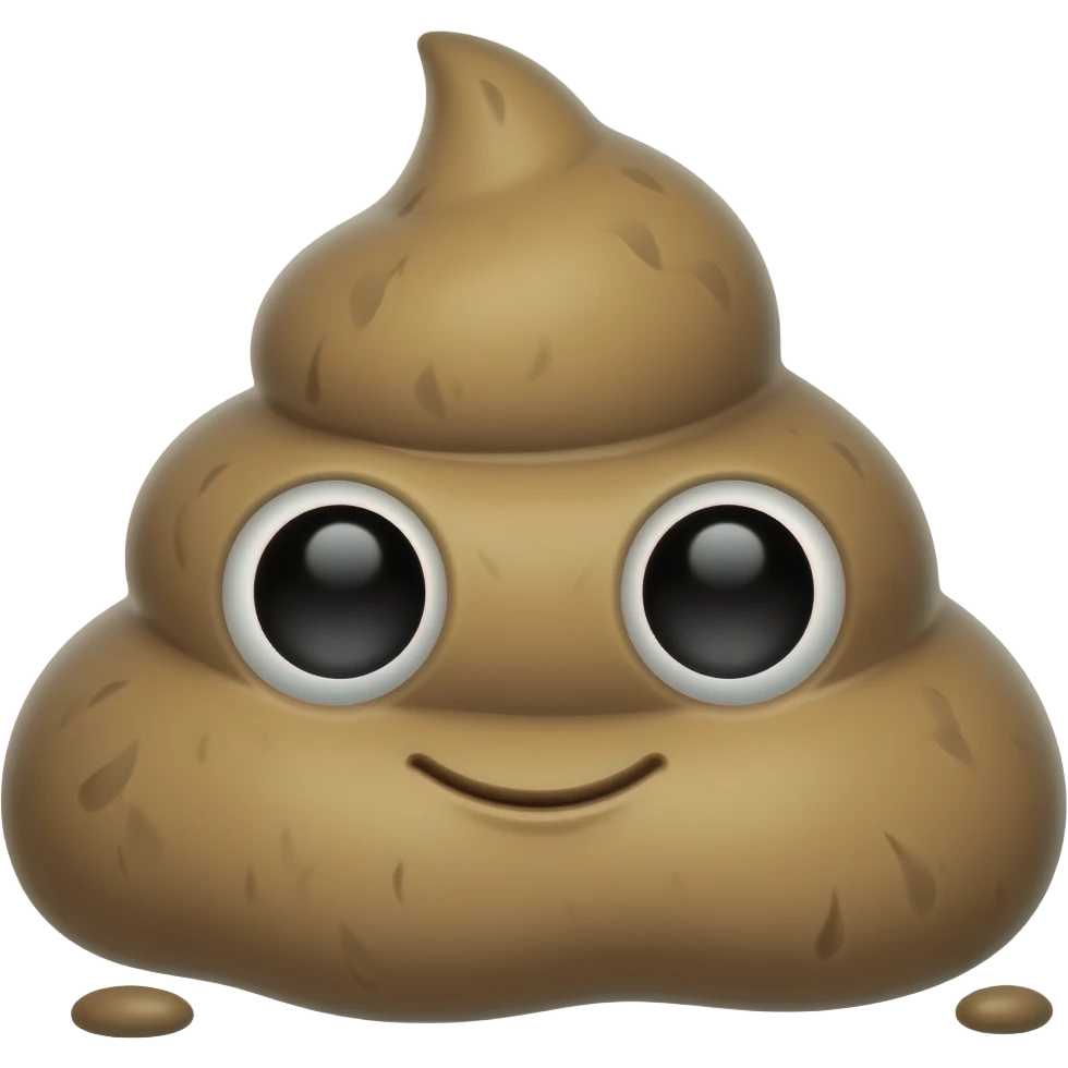 chicken turds emoji