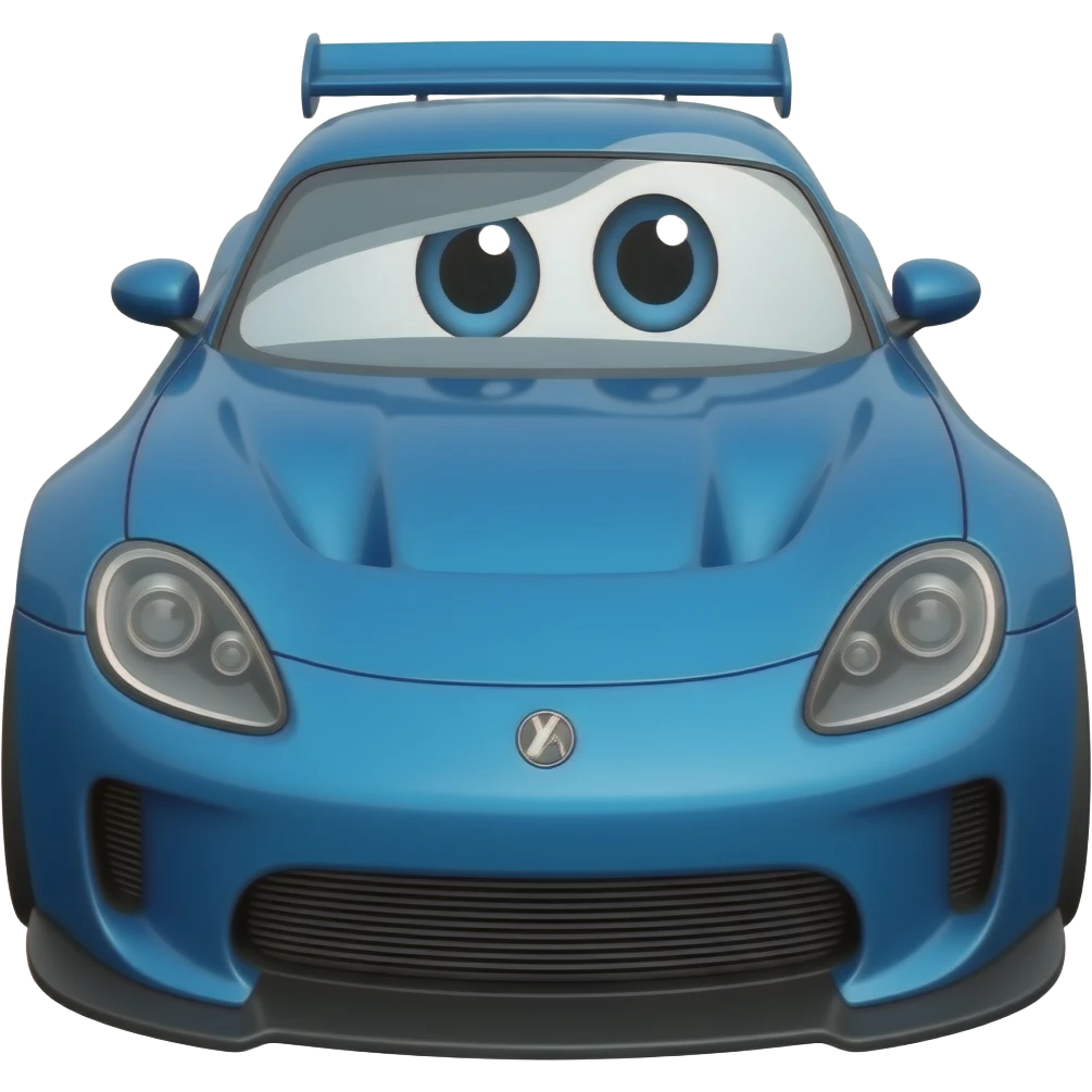 Hotwheels Blue emoji