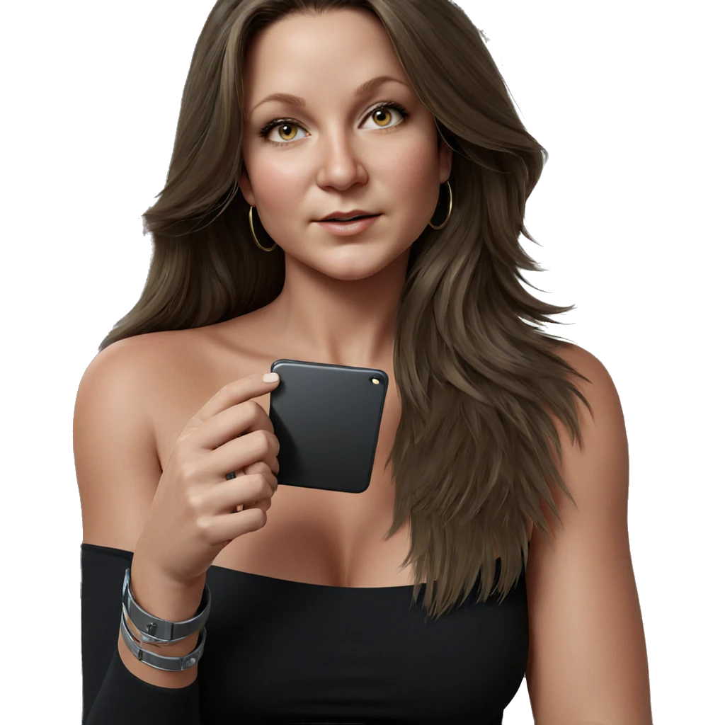realistic portrait of woman emoji