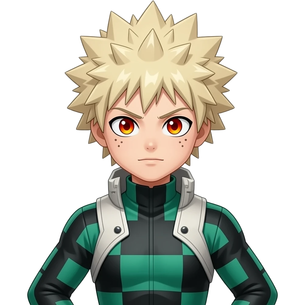 Bakugo but girl. emoji