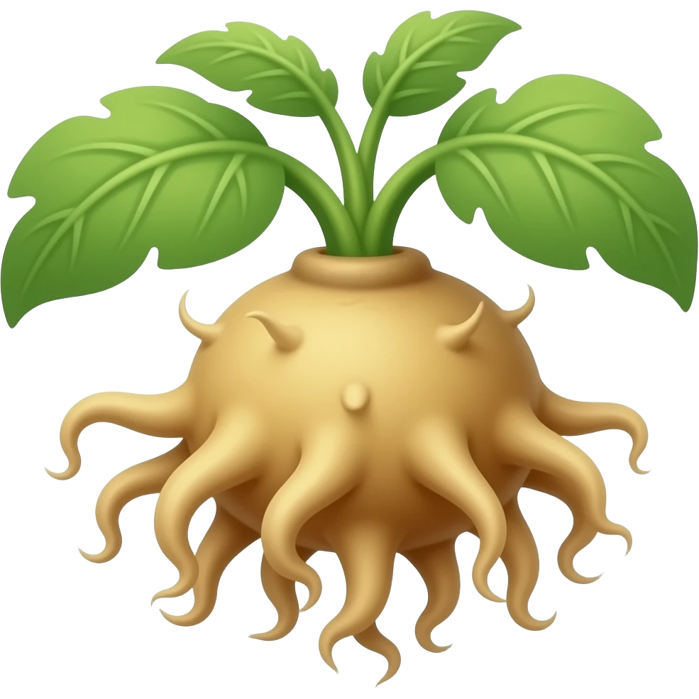mandrake emoji