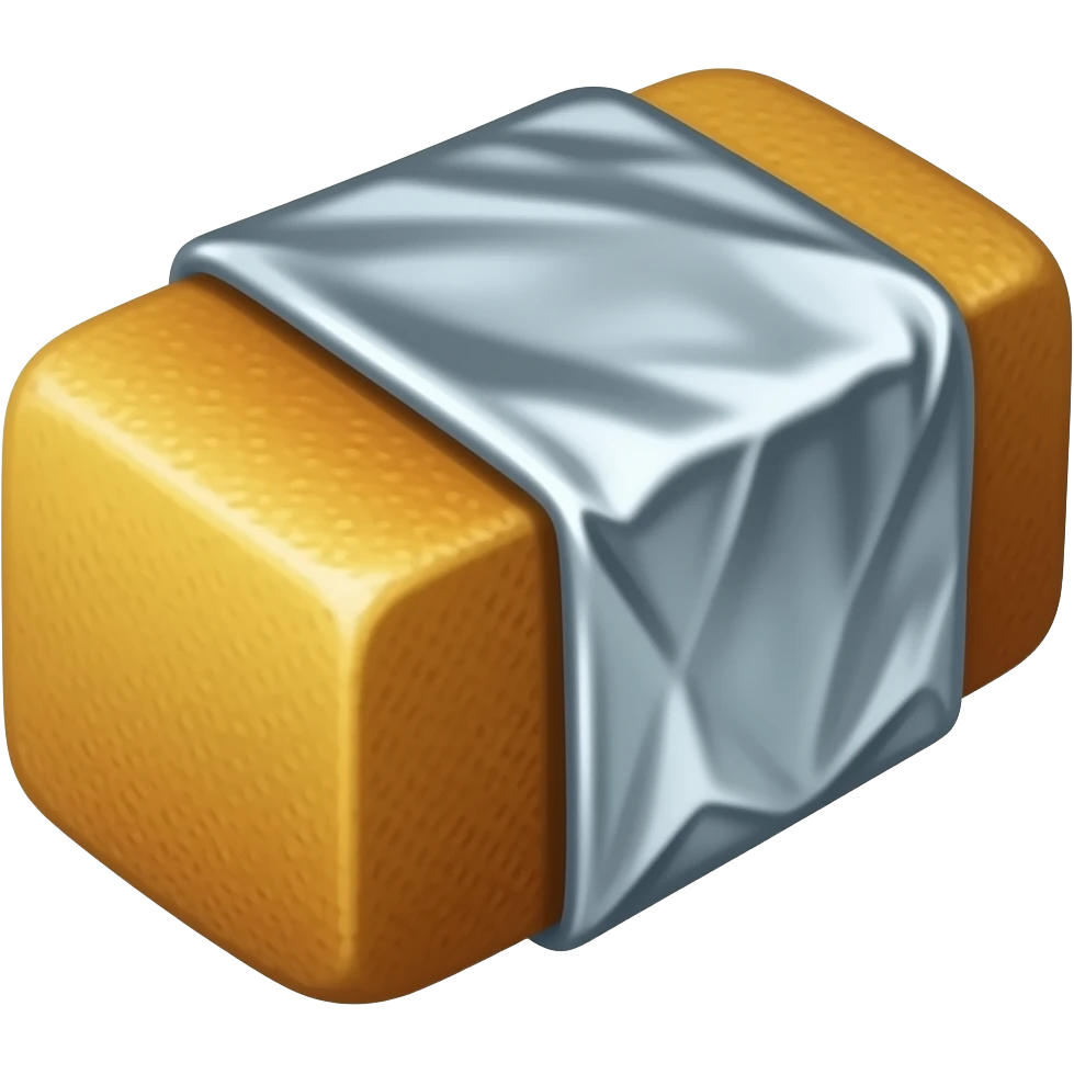 food_brick_foil emoji